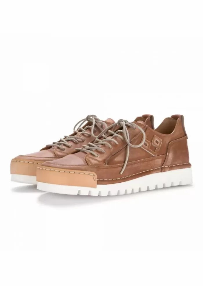 Shop | Sneakers Effetto Vintage "La Sabbia" Marrone Sneakers
