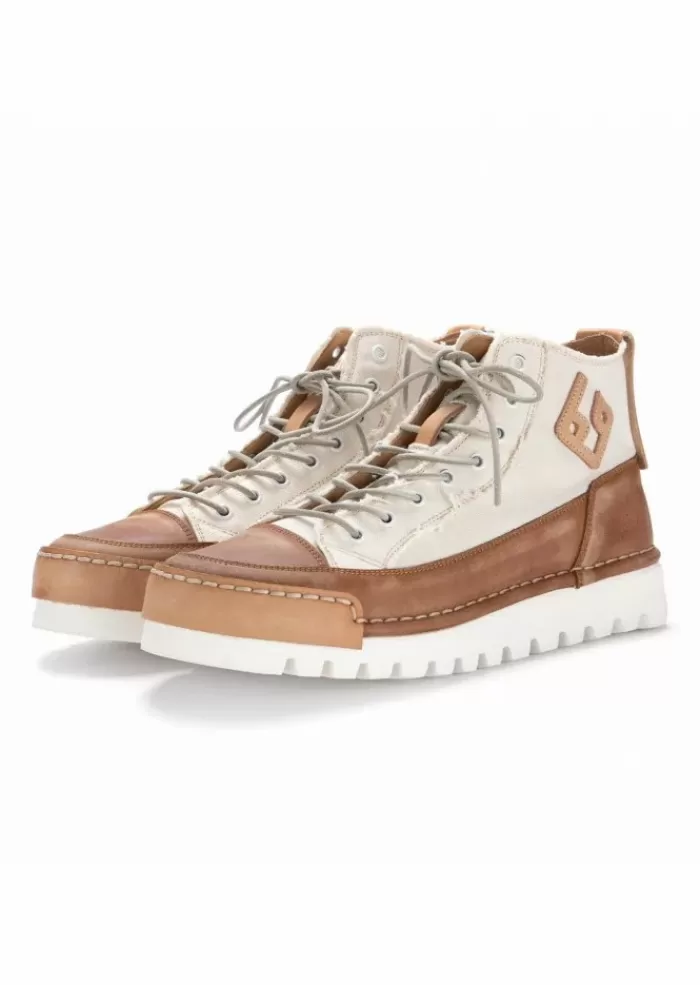 Discount | Sneakers La Nocciola High Bianco Marrone Sneakers