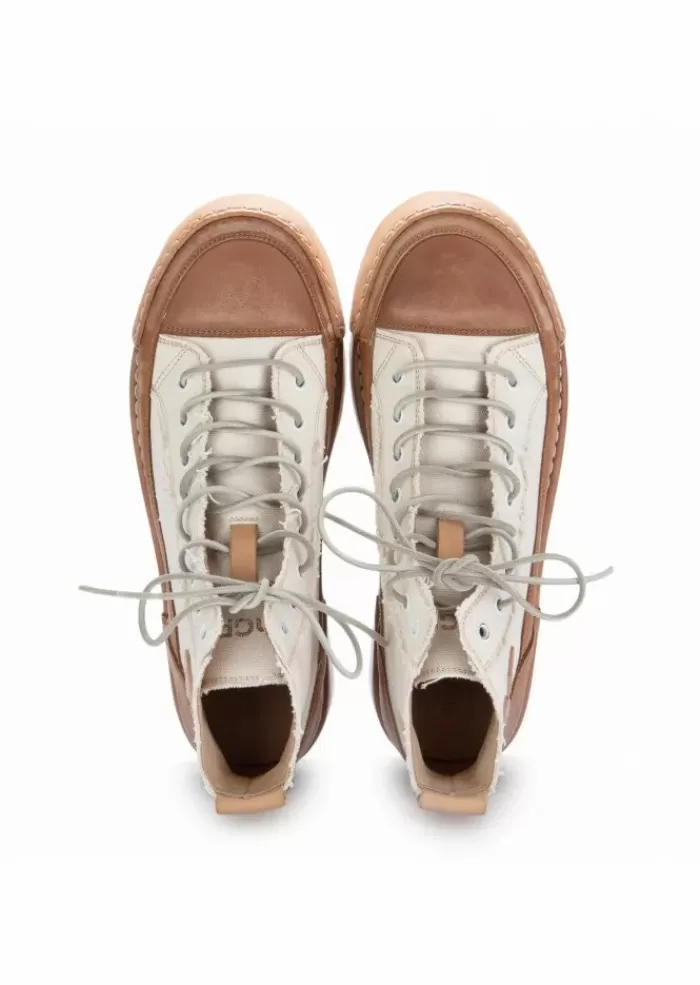 Discount | Sneakers La Nocciola High Bianco Marrone Sneakers