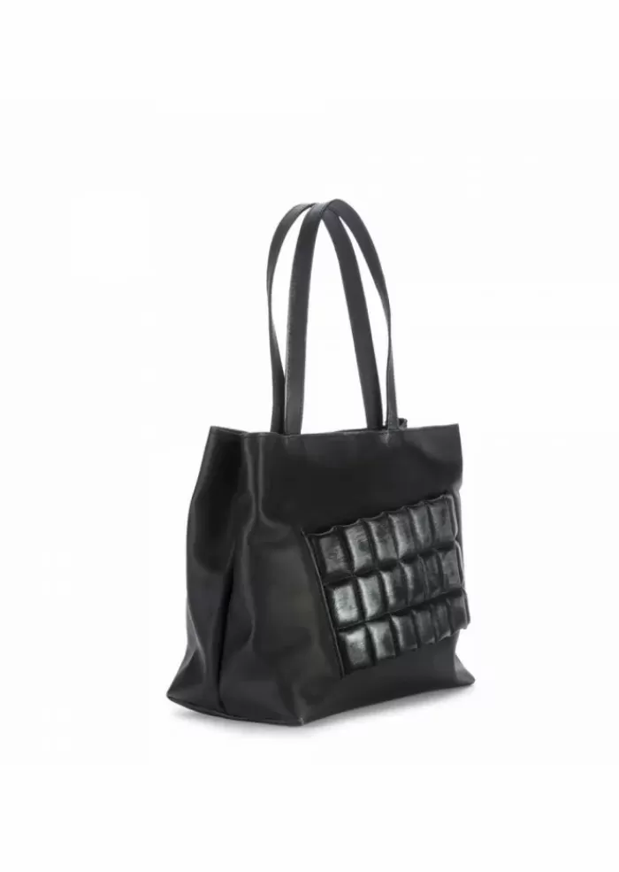 New Borsa A Mano Donna | M. Oxya Nero Argento Borse A Mano