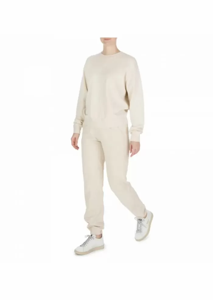 Store | Pantaloni Cotone Beige Pantaloni