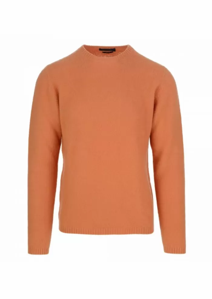 Outlet | Maglione Girocollo Arancione Maglieria