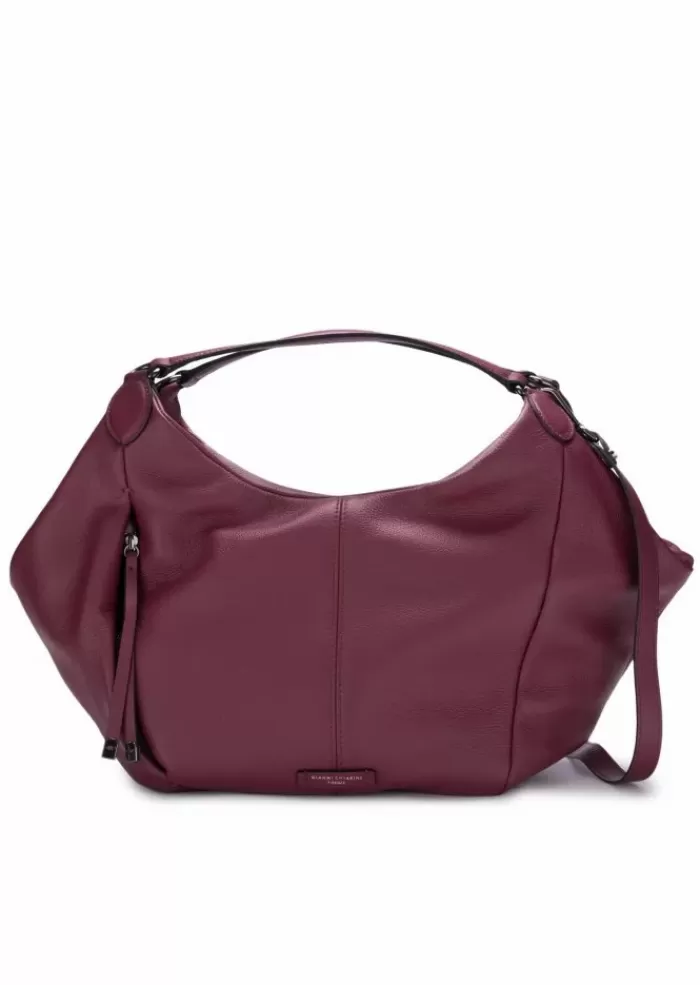 Fashion | Borsa A Spalla Violante Bordeaux Borse A Spalla