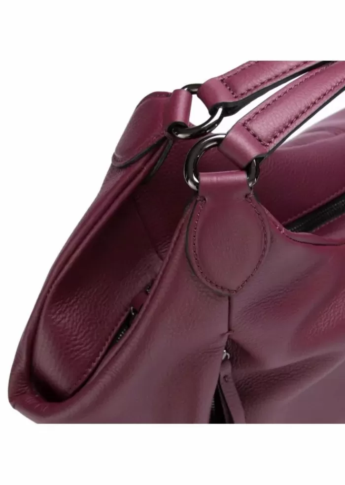 Fashion | Borsa A Spalla Violante Bordeaux Borse A Spalla
