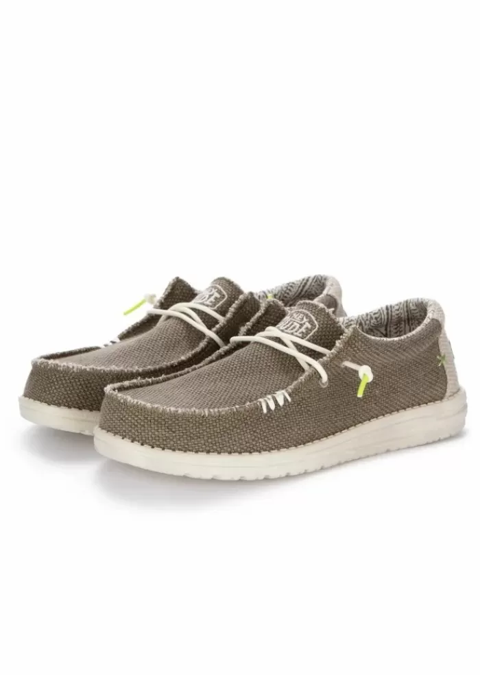 Store Hey Dude | Scarpe Basse Wally Braided Marrone Sneakers