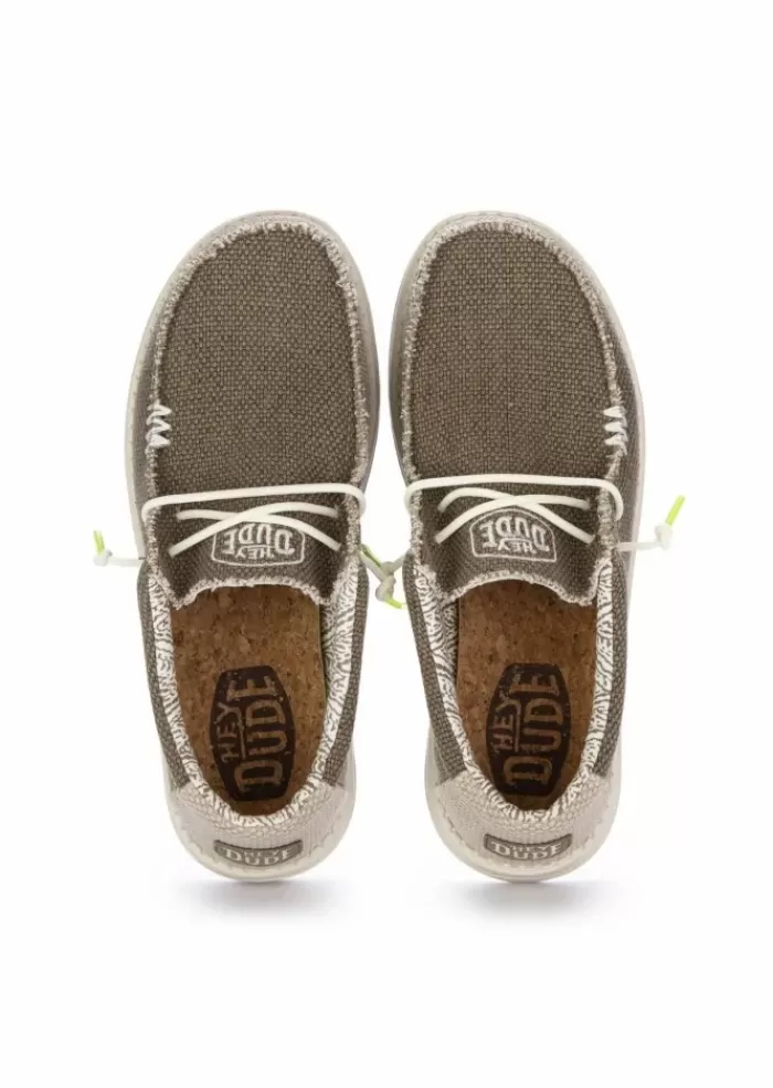Store Hey Dude | Scarpe Basse Wally Braided Marrone Sneakers