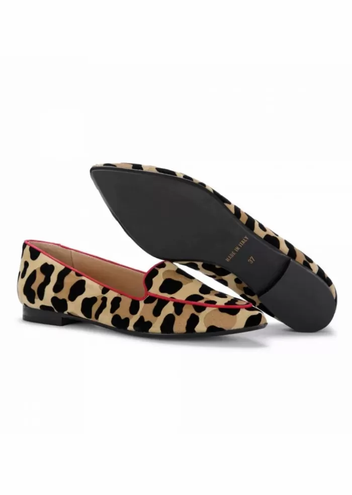 Best | Scarpe Basse Stampa Leopardo Amalfi Marrone Ballerine