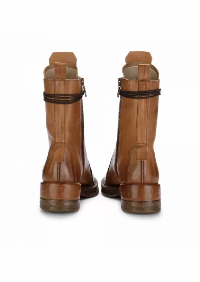 New | Stivaletto Stringato Africa Marrone Stivali