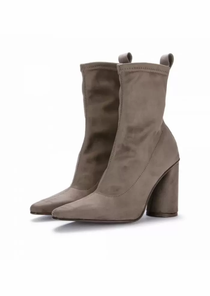 Cheap | Stivali Tacco Donna Camoscio Grigio Stivali
