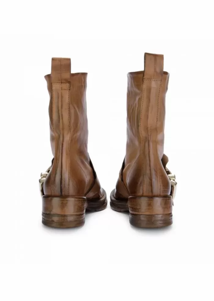 Fashion | Stivali Tronchetto Donna Fibbia Africa Marrone Stivali
