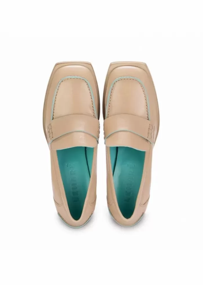 Store Lemare' | Mocassini Con Tacco Maya Nude Beige Tacco