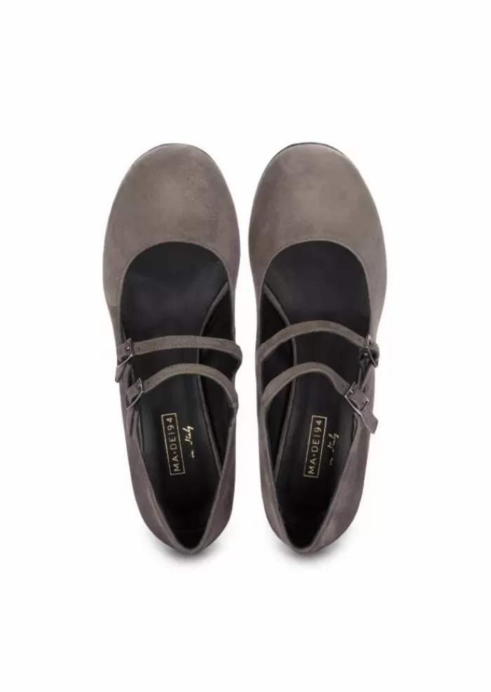 Shop | Scarpe Tacco Camoscio Grigio Tacco