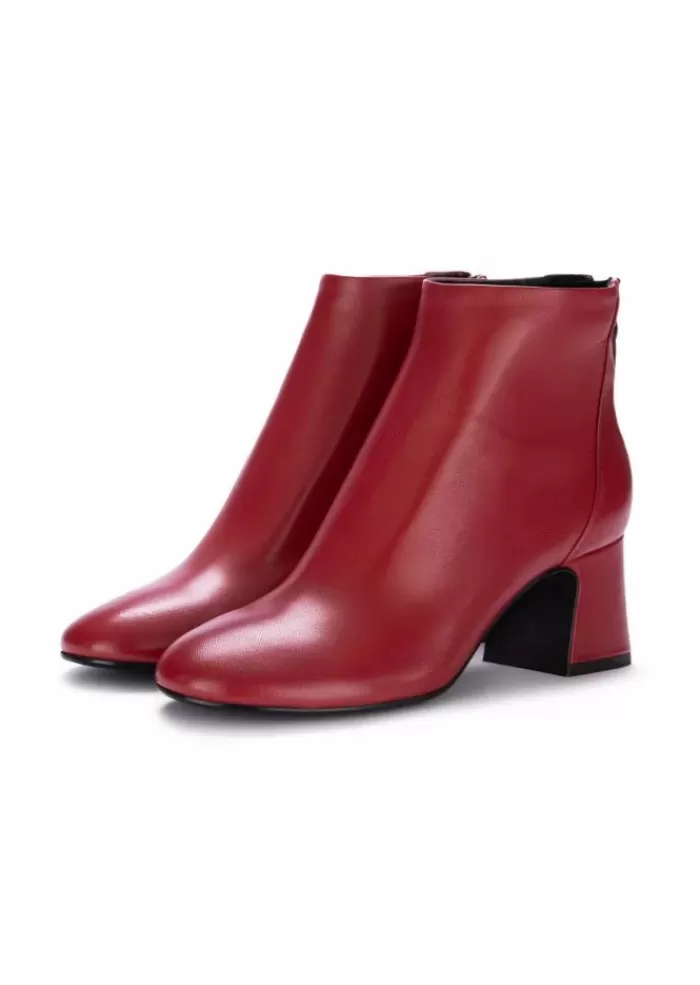 Outlet | Stivaletti Tacco Nappa Rosso Stivali