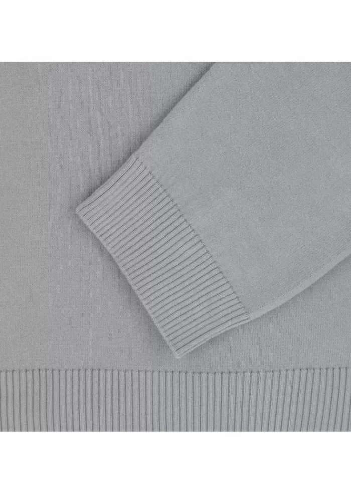 Fashion Maglioncino Uomo Wool & Co | Wo 0758 Grigio Maglieria