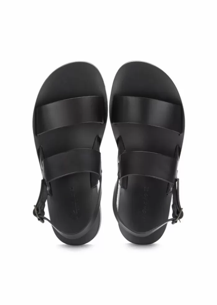 Best Sale | Sandali Cinturino Pelle Nero Sandali