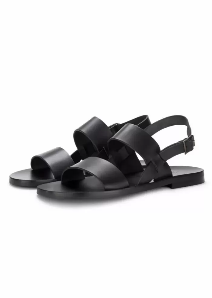 Best Sale | Sandali Cinturino Pelle Nero Sandali