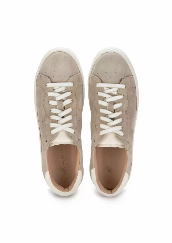 Shop | Sneakers Water Pelle Scamosciata Beige Sneakers
