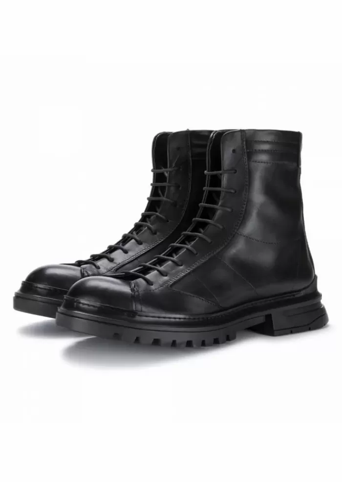 Cheap | Stivali Allacciati Con Apertura Zip Nero Stivali