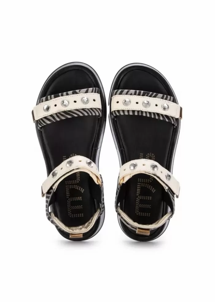 Shop | Sandali Platform Nero Sabbia Zebrato Sandali