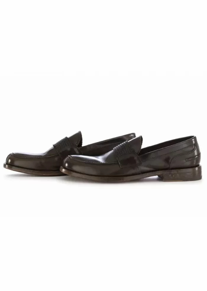 Hot | Mocassini Appalosa Pelle Marrone Mocassini
