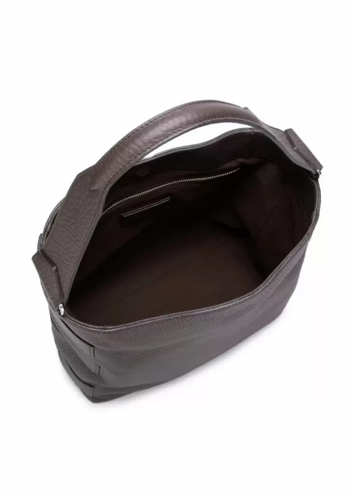 Sale | Borsa A Spalla Nilla Soft Marrone Scuro Borse A Spalla