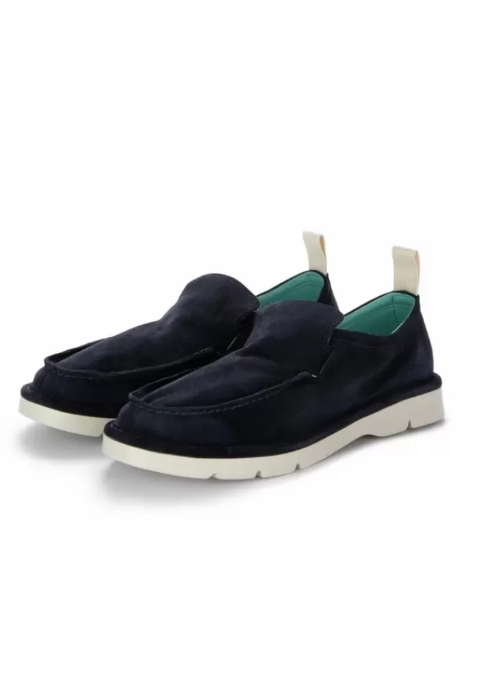 Store | Slip On Camoscio Blu Notte Mocassini