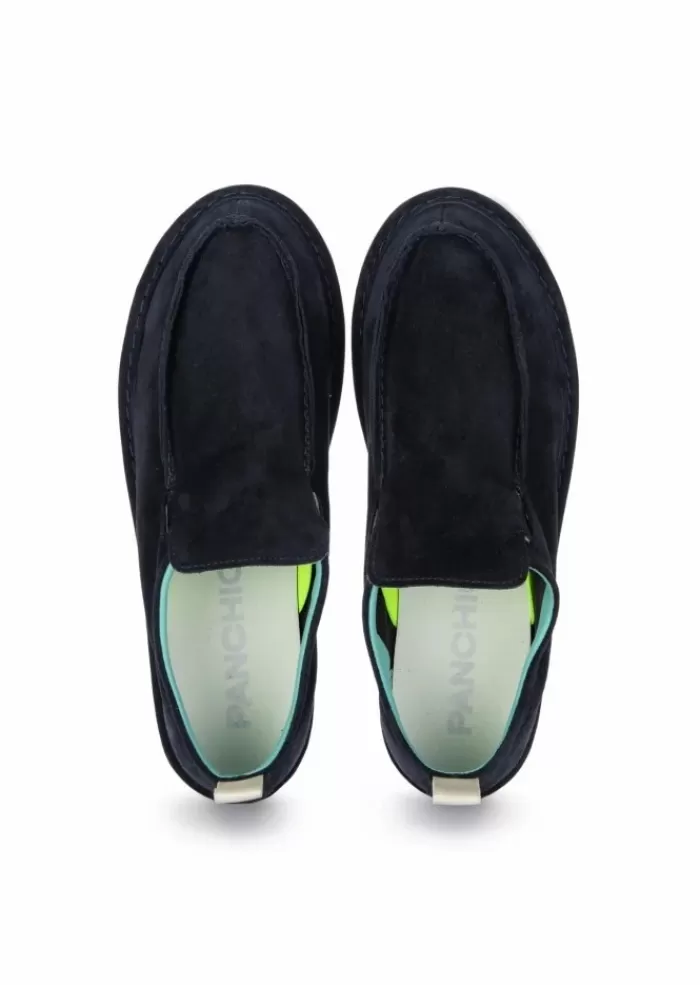 Store | Slip On Camoscio Blu Notte Mocassini