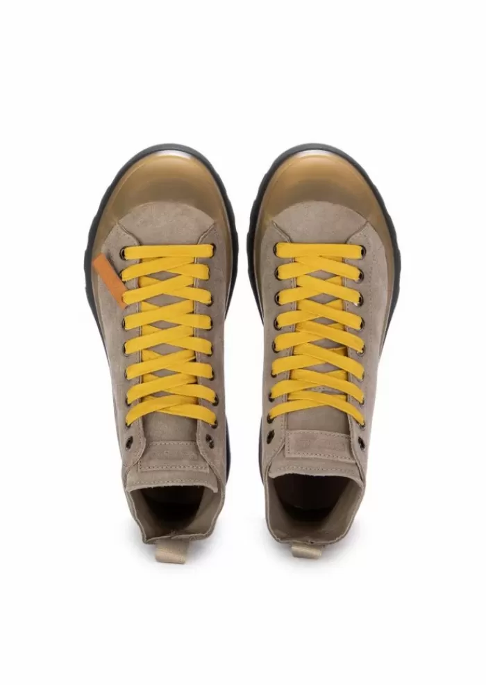 Store | Stivaletti Allacciati Camoscio Grigio Chiaro Stivali