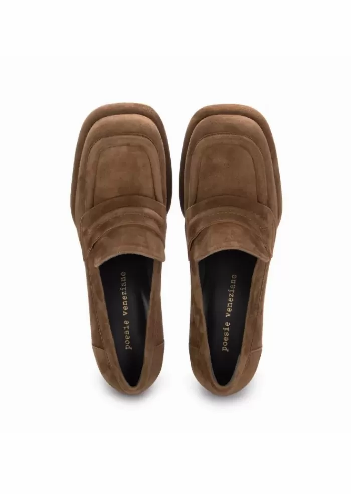 Store | Scarpe Tacco Camoscio Marrone Tacco