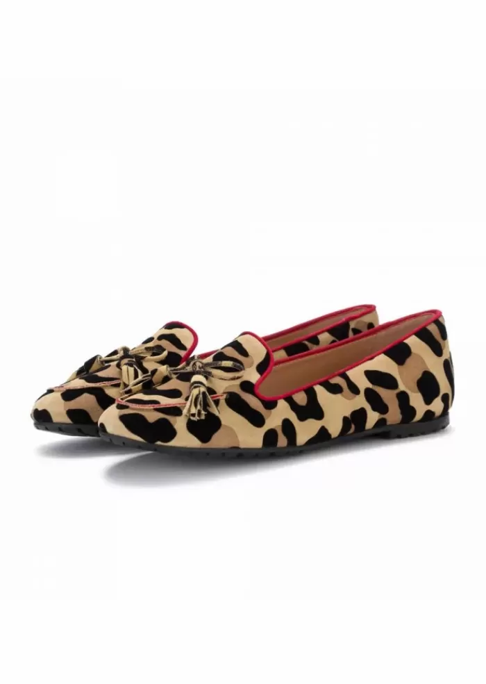 Shop Scarpe Basse Donna | Leo Beige Nero Scarpe Basse