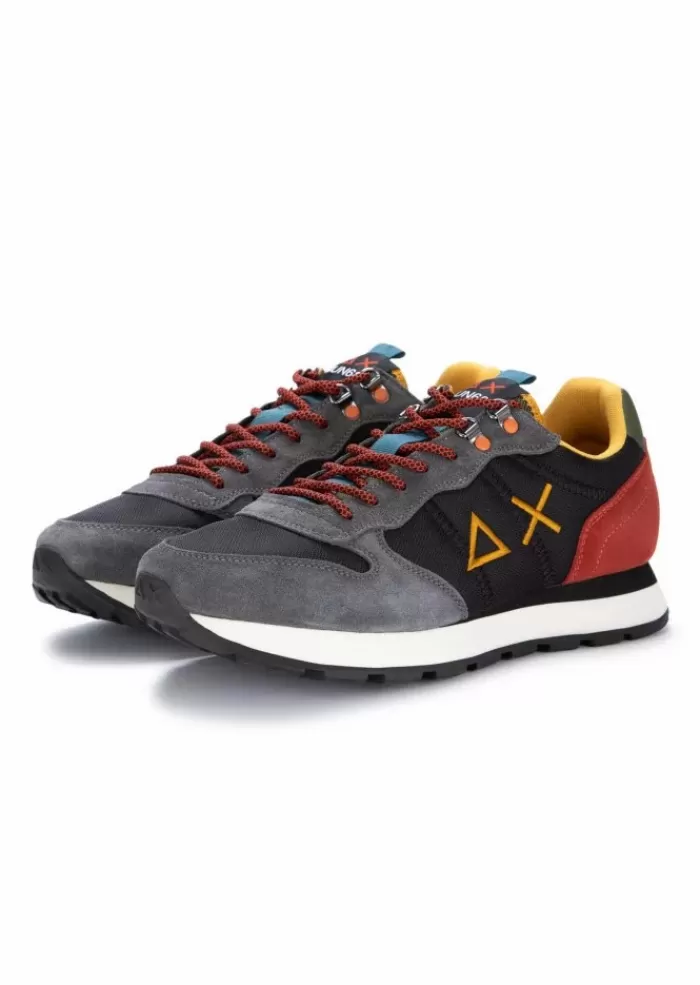 Hot | Sneakers Tom Goes Camping Nero Multicolore Sneakers