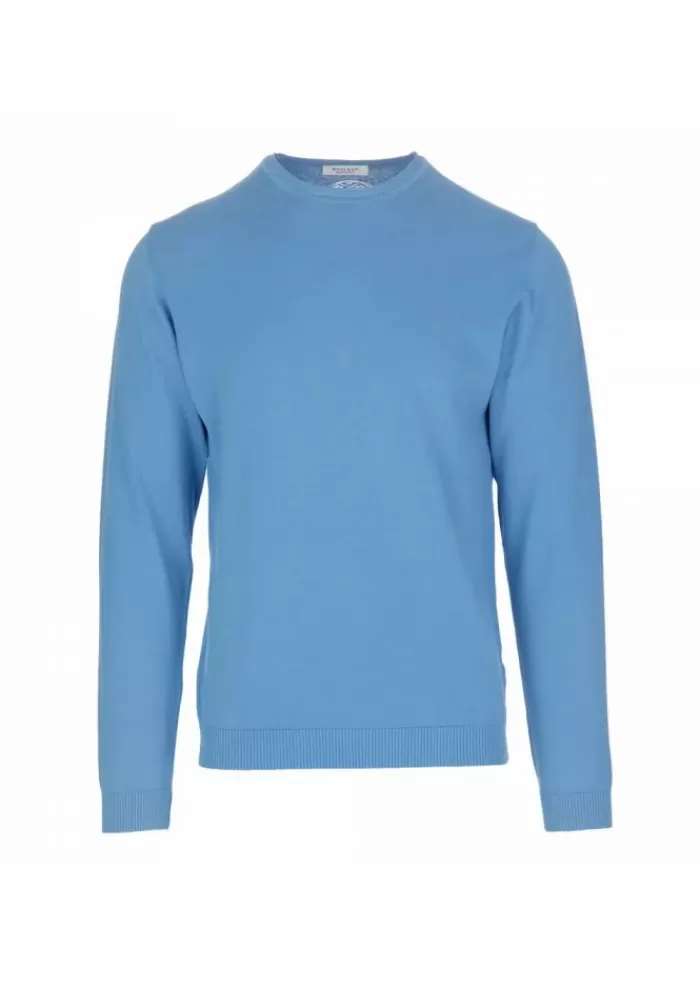 Flash Sale Wool & Co | Maglioncino Cotone Celeste Maglieria