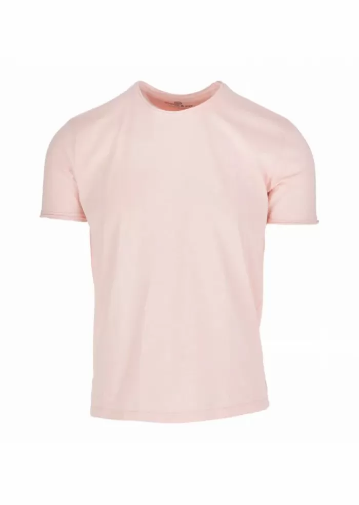 Flash Sale Wool & Co | T-Shirt Girocollo Cotone Rosa T-Shirts